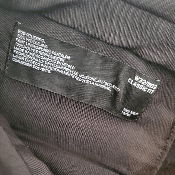 Stafford Tuxedo Jacket 42R Pants 32/32 100% Wool - Picture 11 of 15